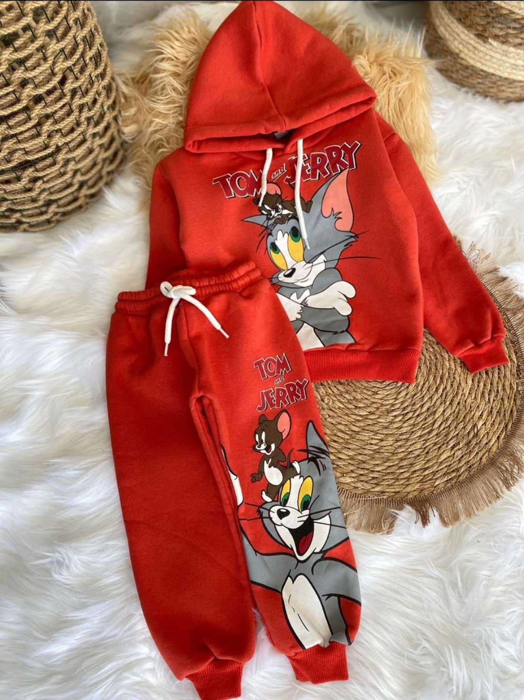 TOM JERRY BASKILI EŞOFMAN TAKIMI